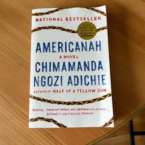 Free with purchase: Americanah by Chimamanda Ngozi Adichie